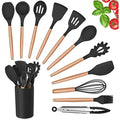 Kit Colheres de silicone para cozinha